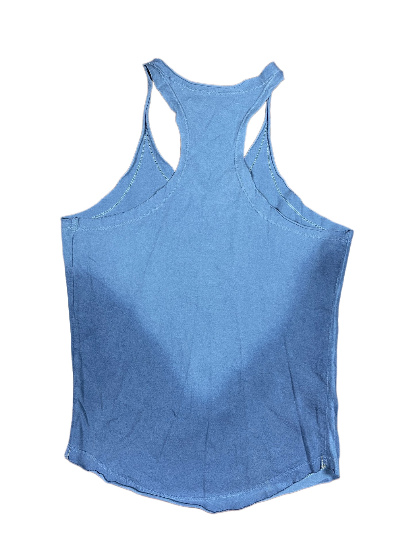 Y2k Tony Casper Sleeveless Top Blue - M