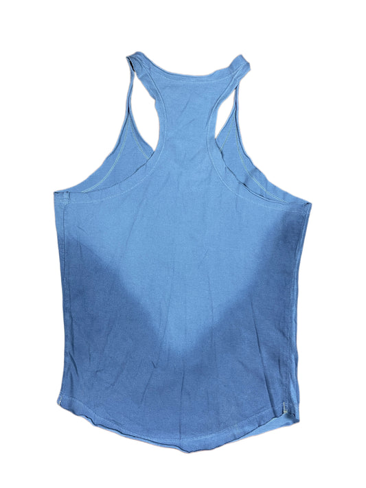 Y2k Tony Casper Sleeveless Top Blue - M