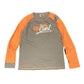 Y2k Rip Curl Longsleeve Brown Orange - XS