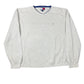 Y2k Tommy Hilfiger Knitted Sweatshirt Beige Cream XL