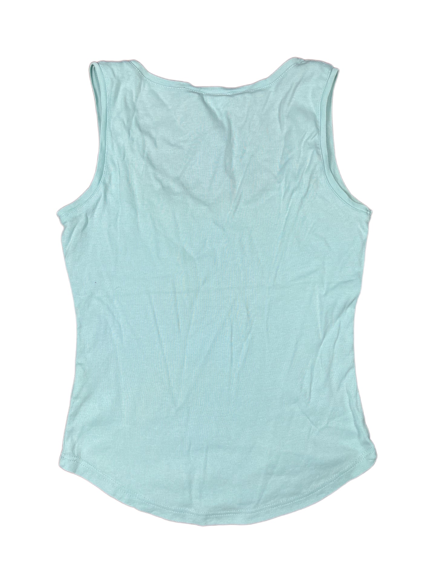 Y2k Camaieu Sleeveless Top Blue - S