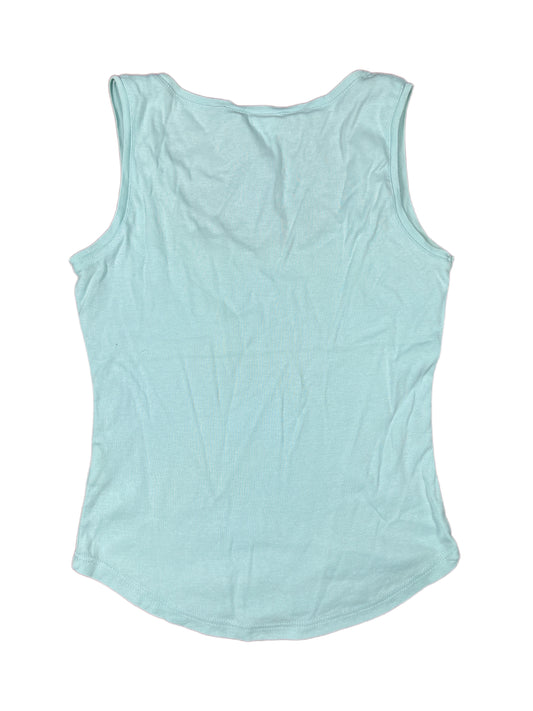 Y2k Camaieu Sleeveless Top Blue - S
