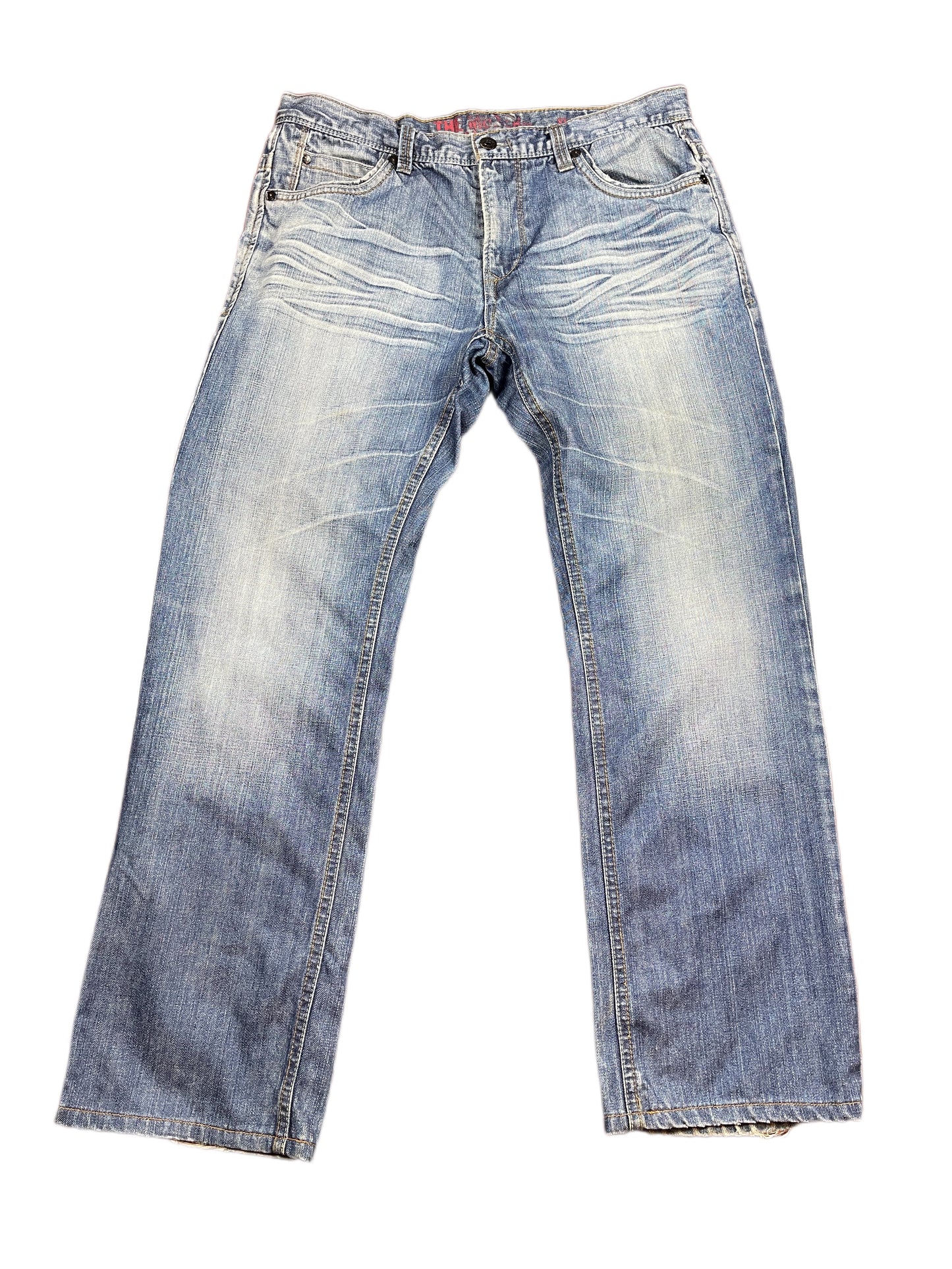 Y2k Bootcut Denim Pants Blue - XL