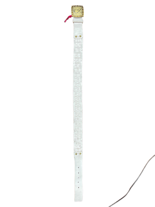 Y2k Playboy Plug Belt White 2007