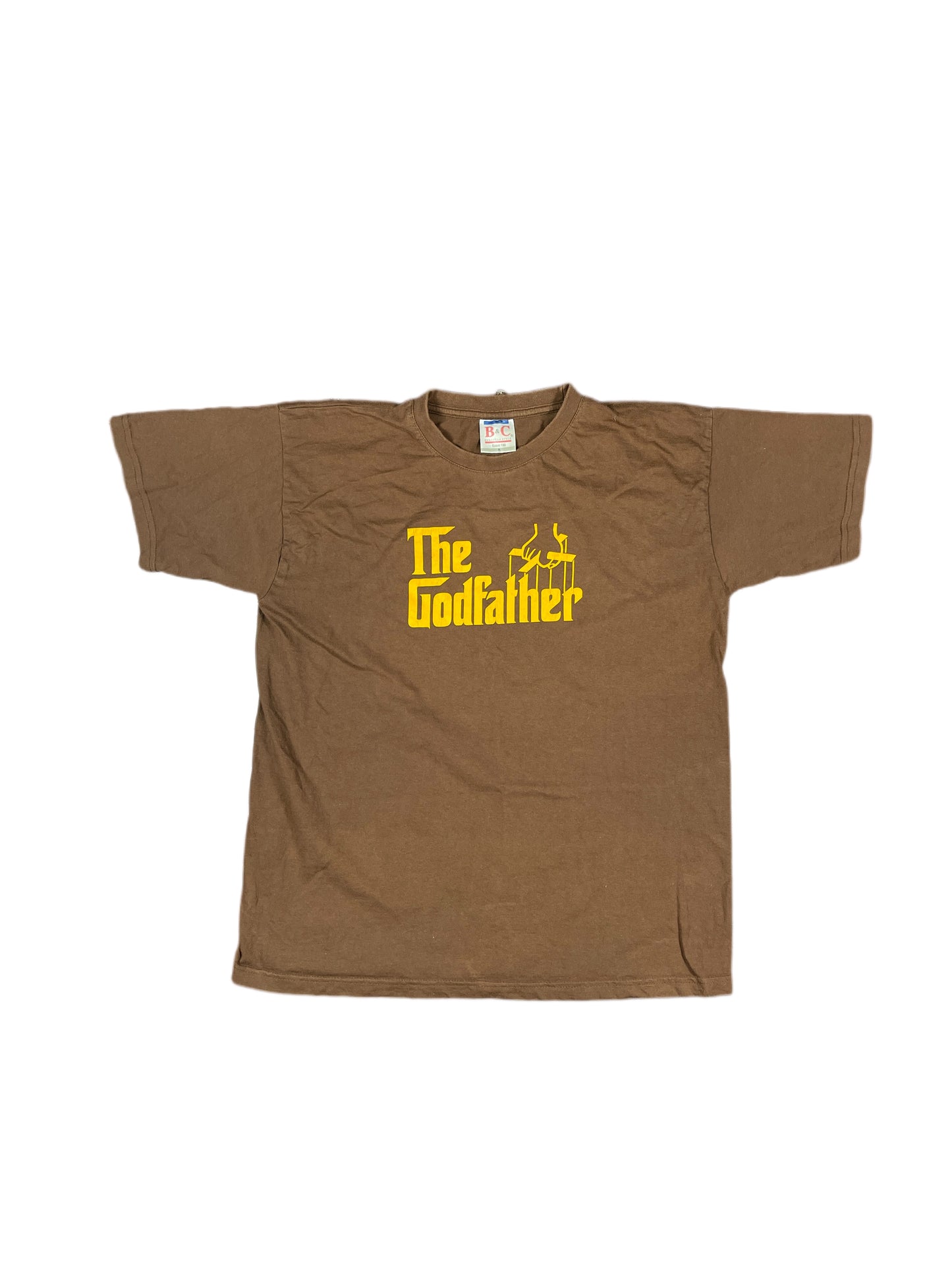 Vintage The Godfather T-Shirt Brown - S