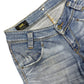 Y2k Lee Low Waist Bootcut Flared Denim Pants Blue - M