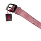 Y2k Playboy Belt Pink Rose 2004