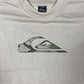 Y2k Quiksilver Sweatshirt Beige - M