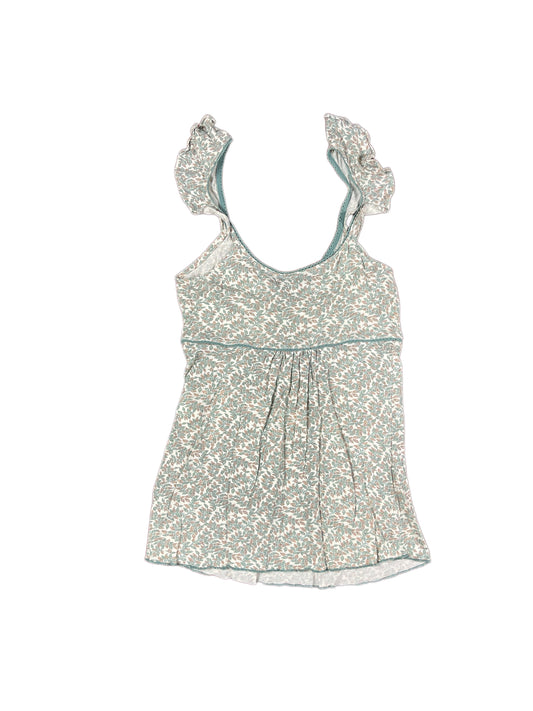 Y2k Urban Concept Sleeveless Top Green - S