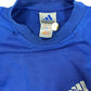 Vintage 1999 Adidas Sweatshirt Blue Black - XS
