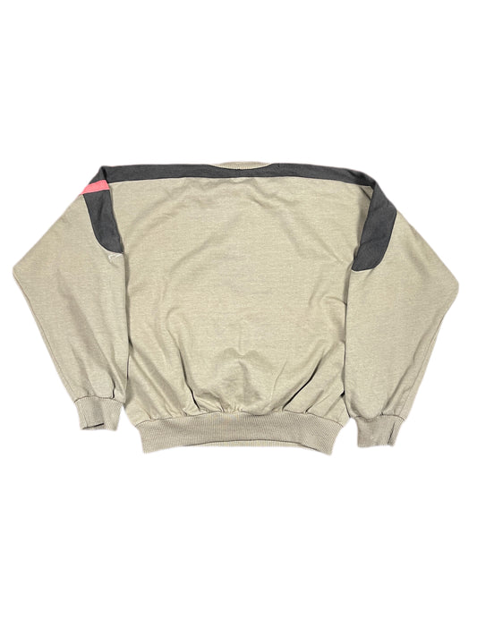 Vintage Adidas Sweatshirt Khaki - M