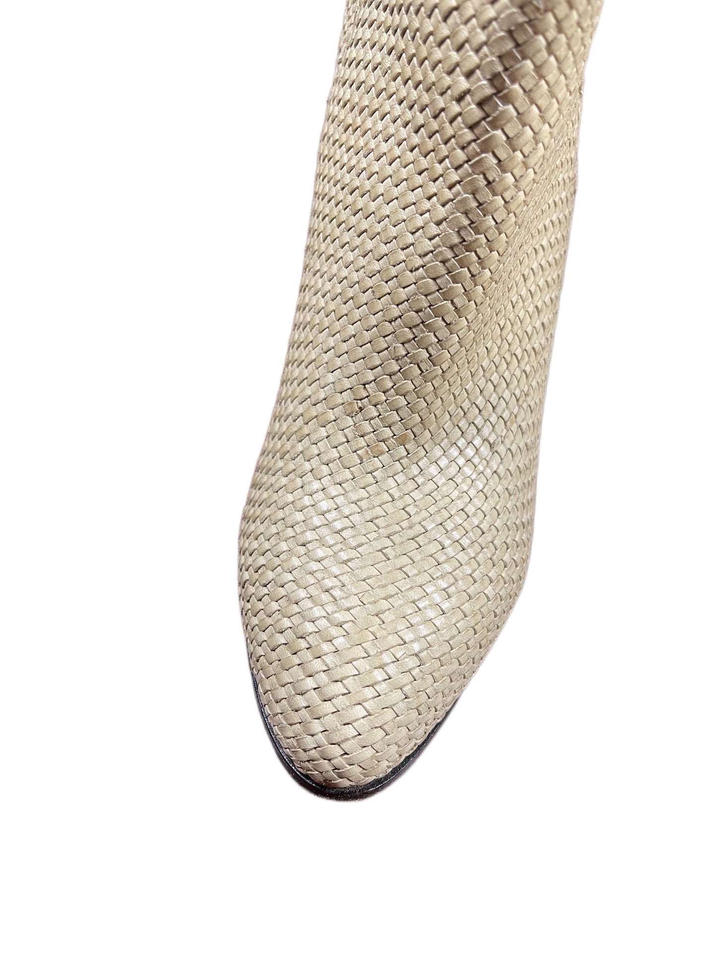 Buttero Low Cut Leather Boots Beige - 37