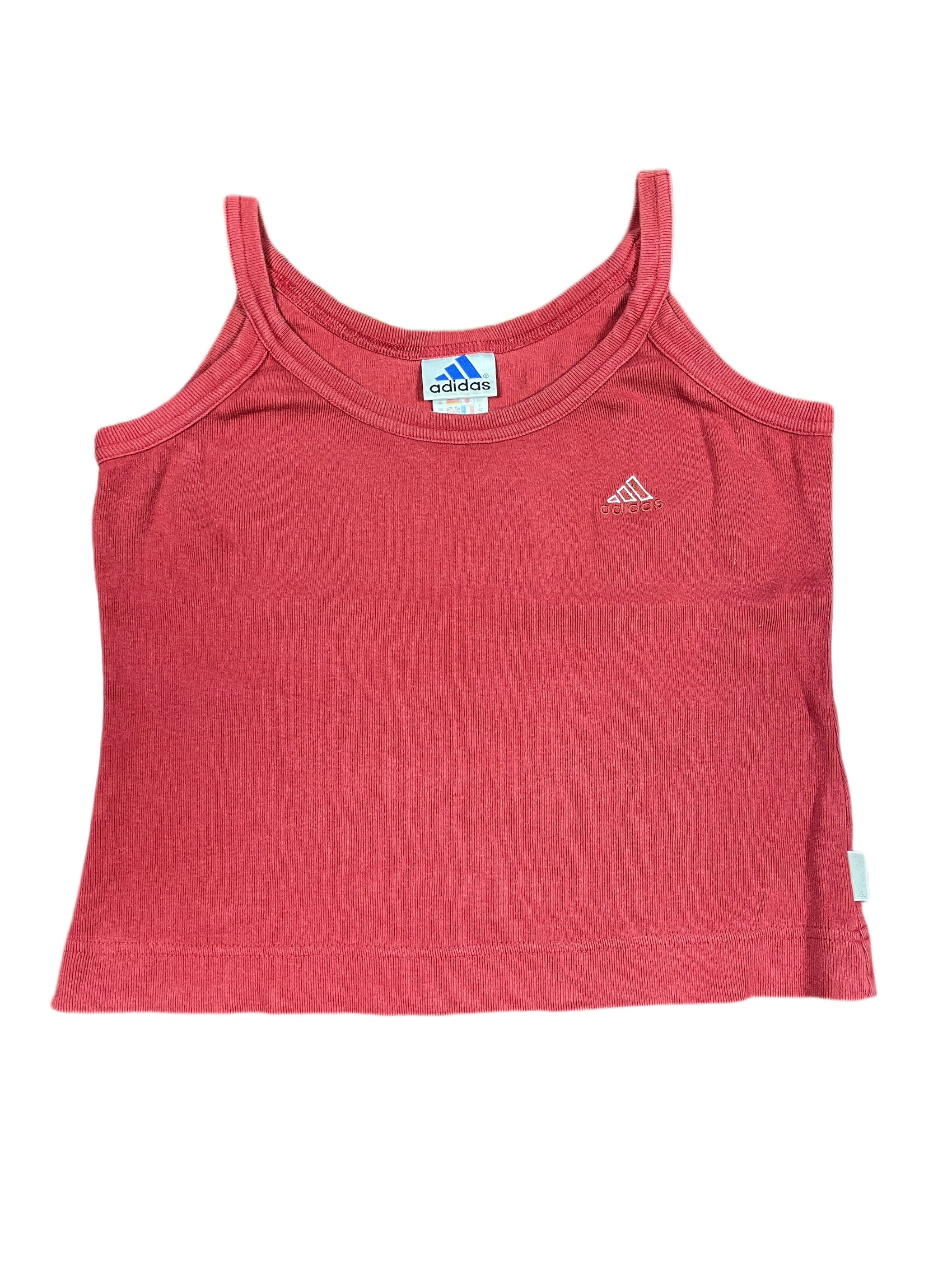 Vintage Adidas 2000s Sleeveless Top Red - L