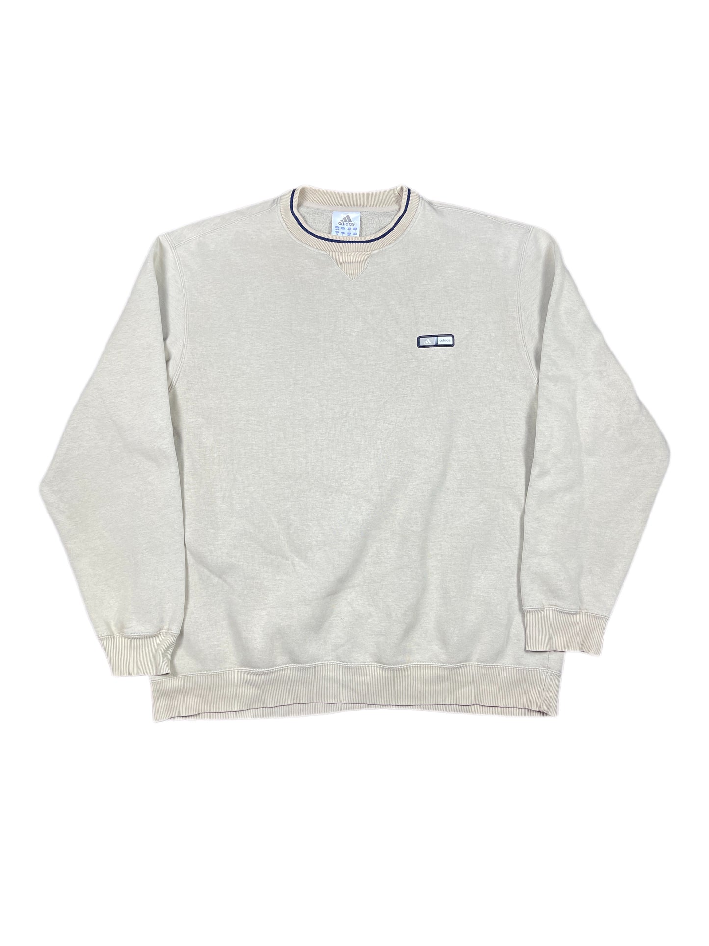 Vintage Adidas Sweatshirt Cream - XXL/XXXL