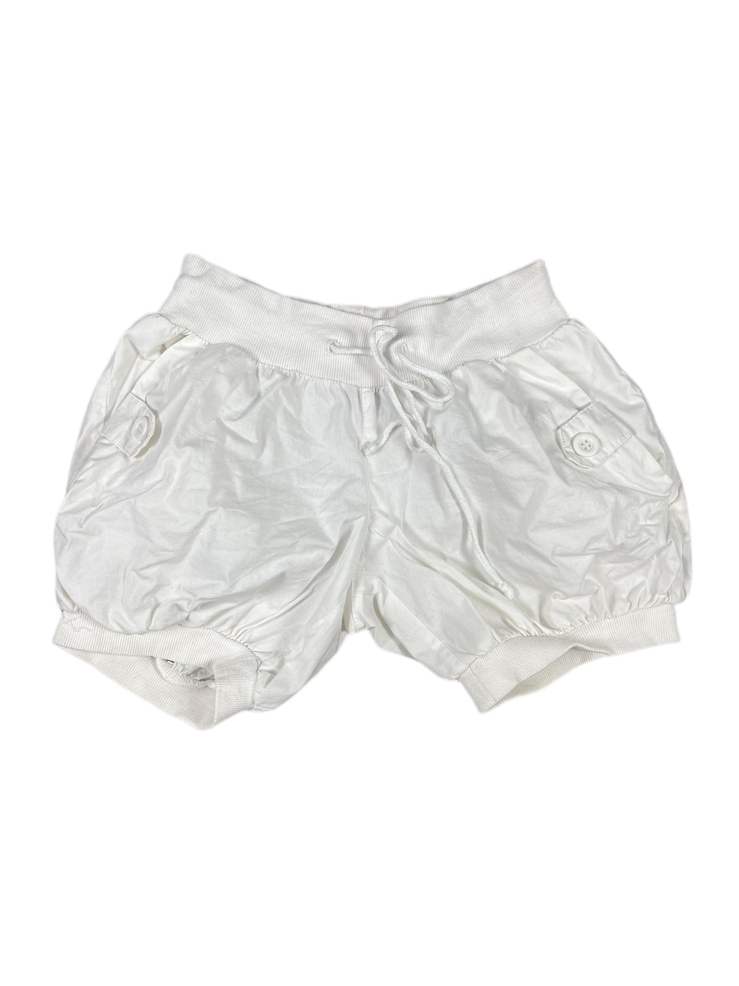 Y2k Jennyfer Low Waist Shorts White - XS