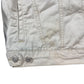 Vintage Diesel 90s Denim Jacket Gray Cream M