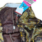 Vintage Shorts Brown Gold - XS