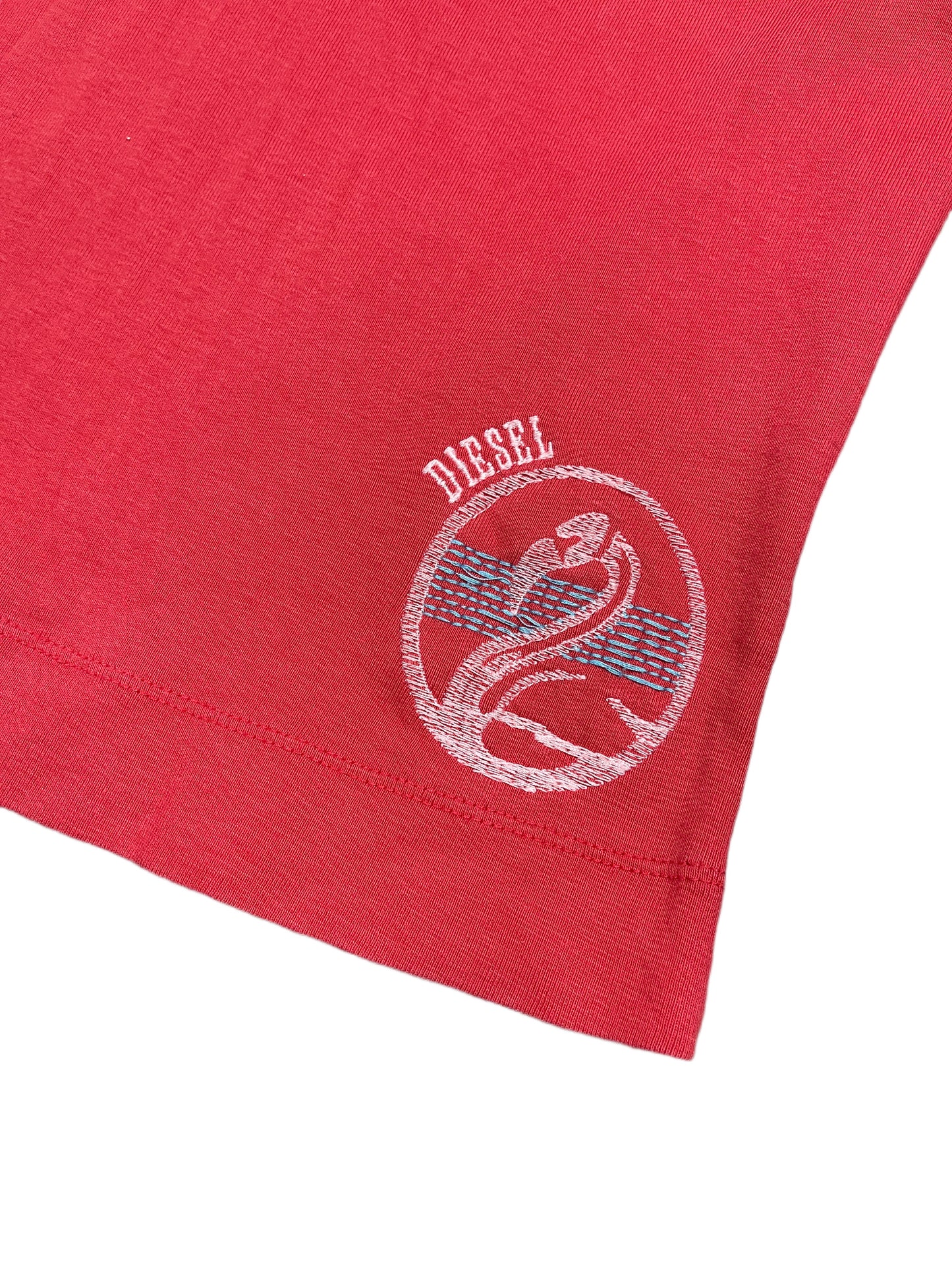 Y2k 2000s Diesel Sleeveless Top Red M