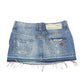 Y2k Guru Denim Skirt Blue - M