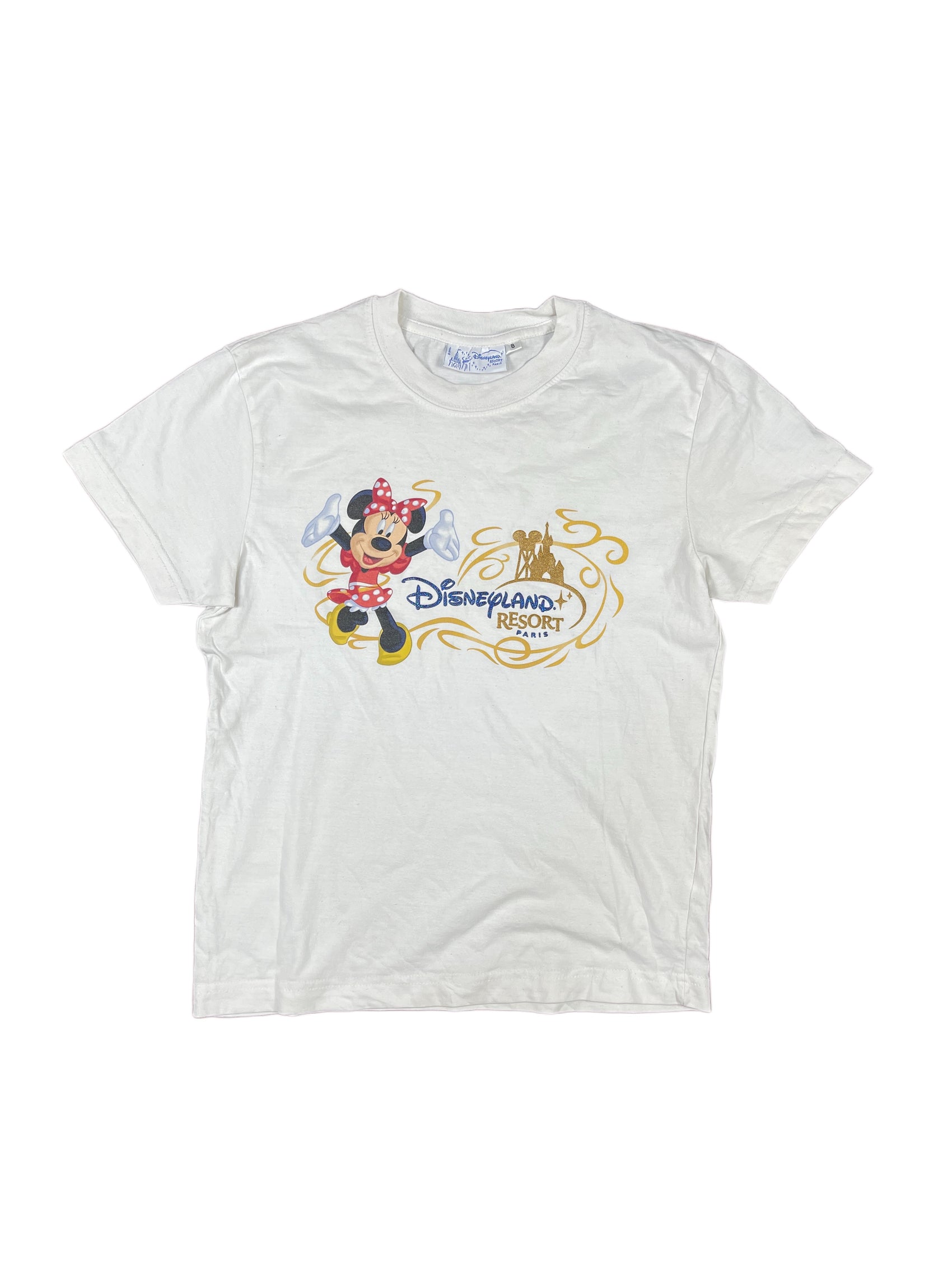 Vintage Disney Minney Mouse Short Sleeve Top White - S