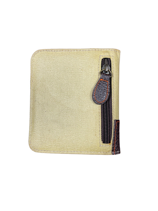 Y2k Sergio Tacchini Wallet Beige