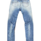 Y2k DIesel Opium Denim Pants Blue White - XS/S