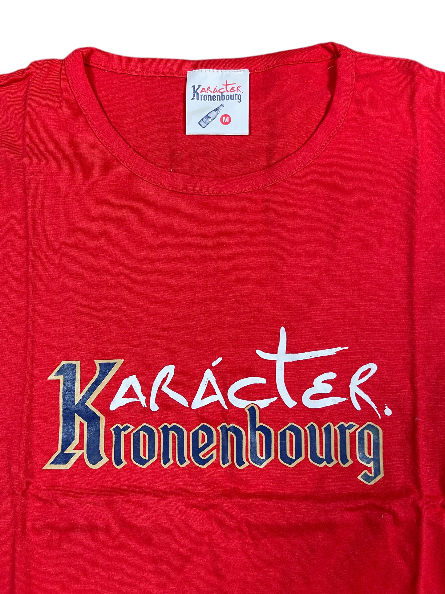 Vintage Kronenbourg T-Shirt Red - M