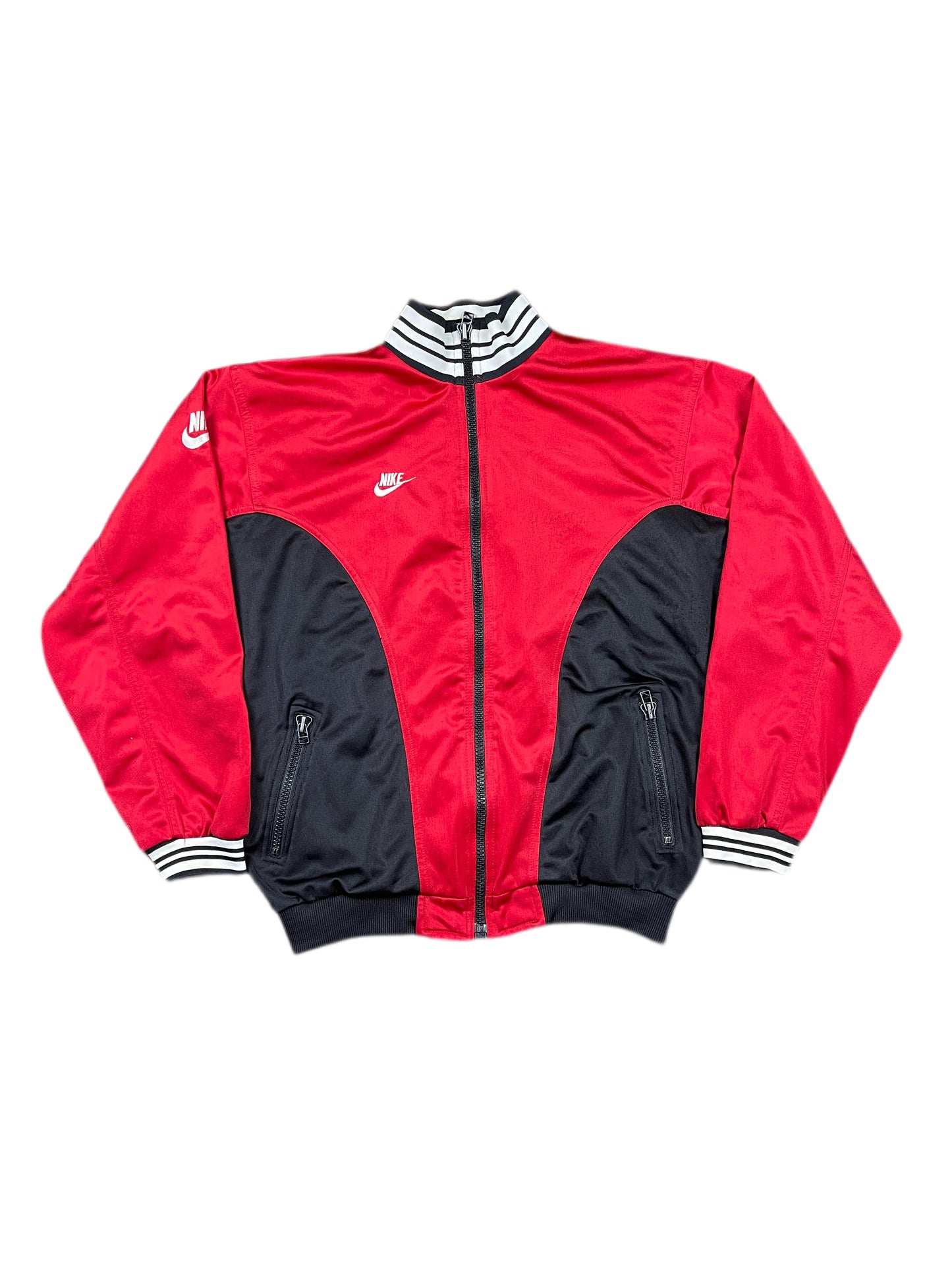 Vintage Nike Premier Sport Jacket Red Black - XL