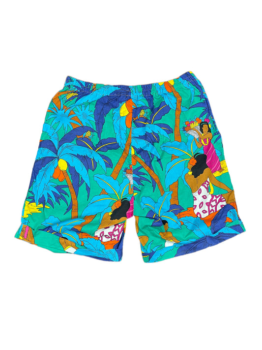 Vintage Tahiti Shorts Multicolor - L