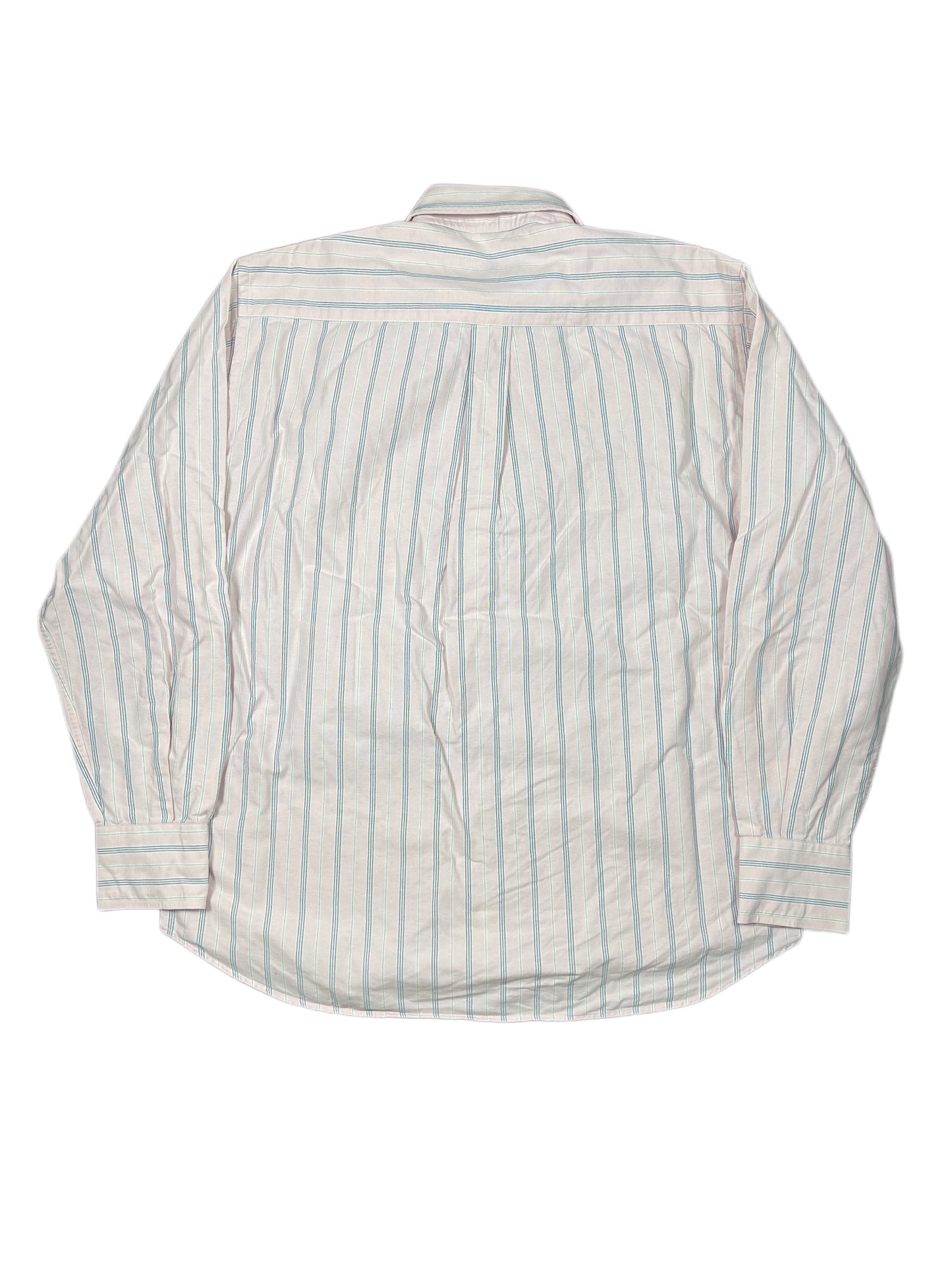 Vintage Titto Bluni Long Sleeve Shirt Striped Rose - L