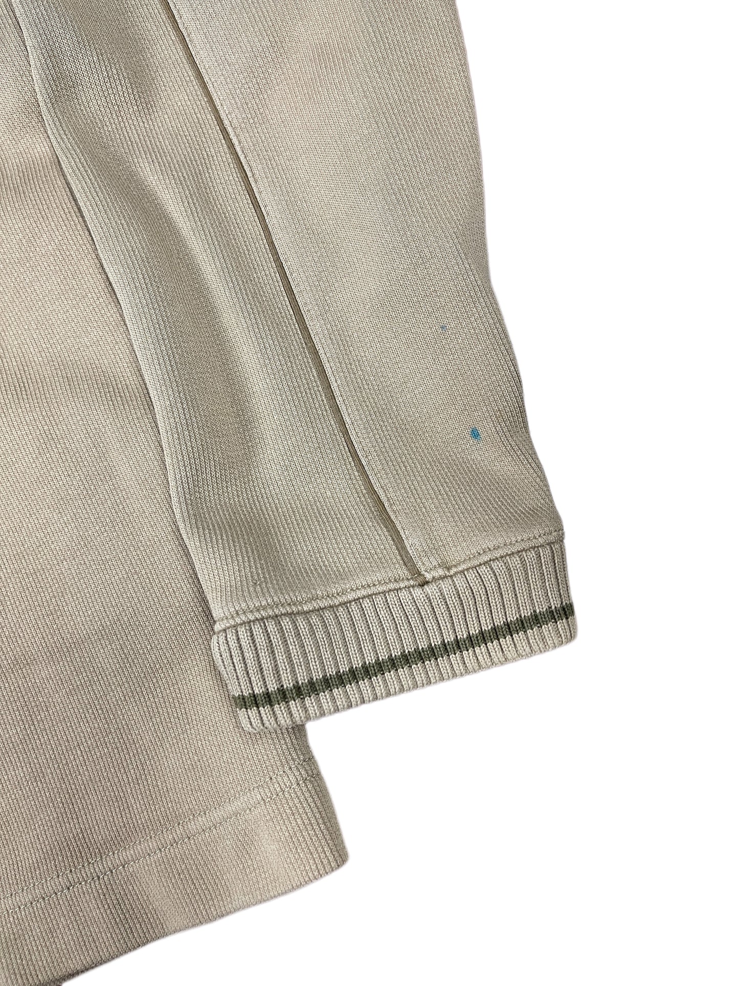 Vintage Nike Zip Sweatshirt Beige - S