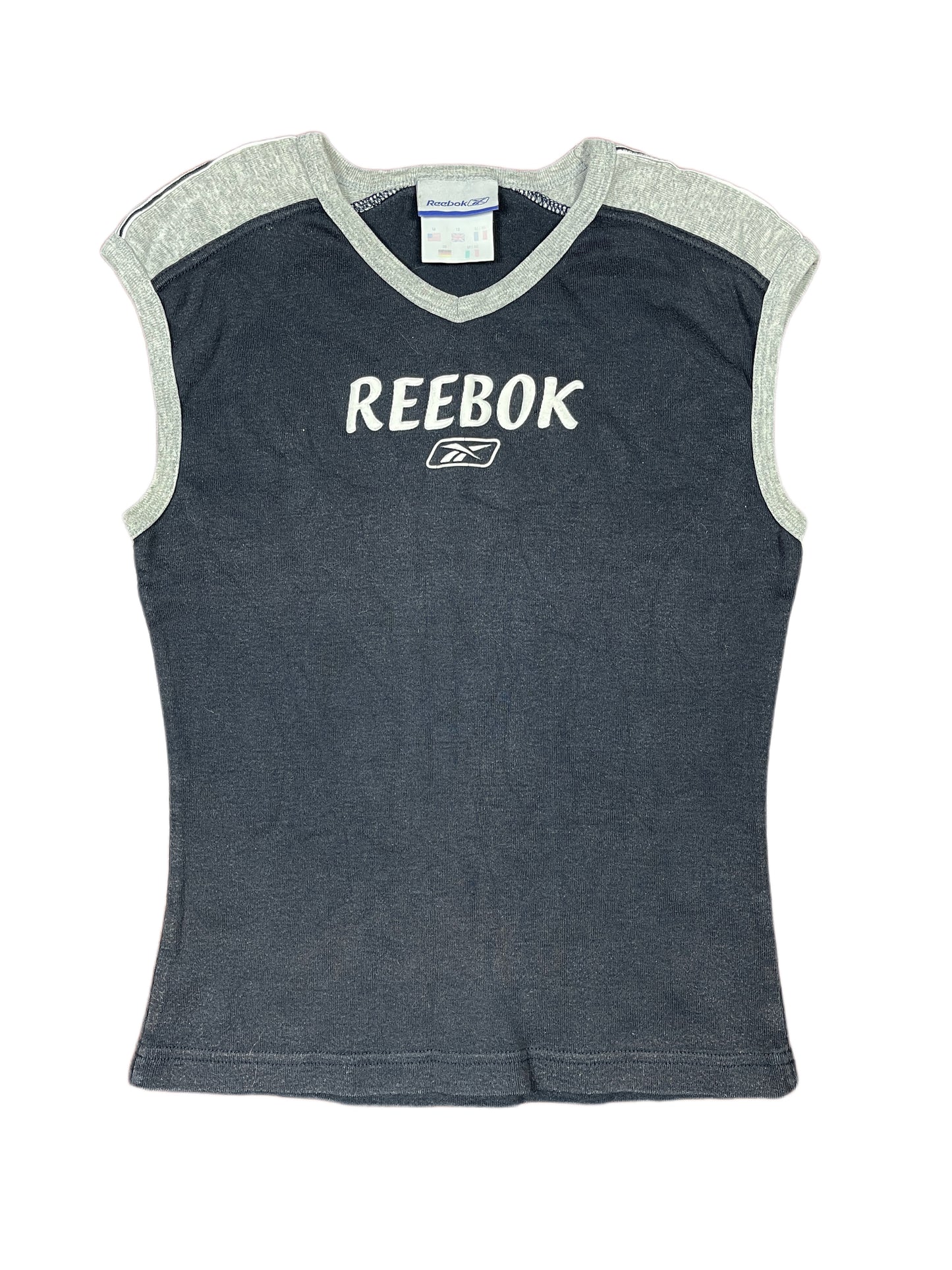 Y2k Reebok Sleeveless Top Navy - S