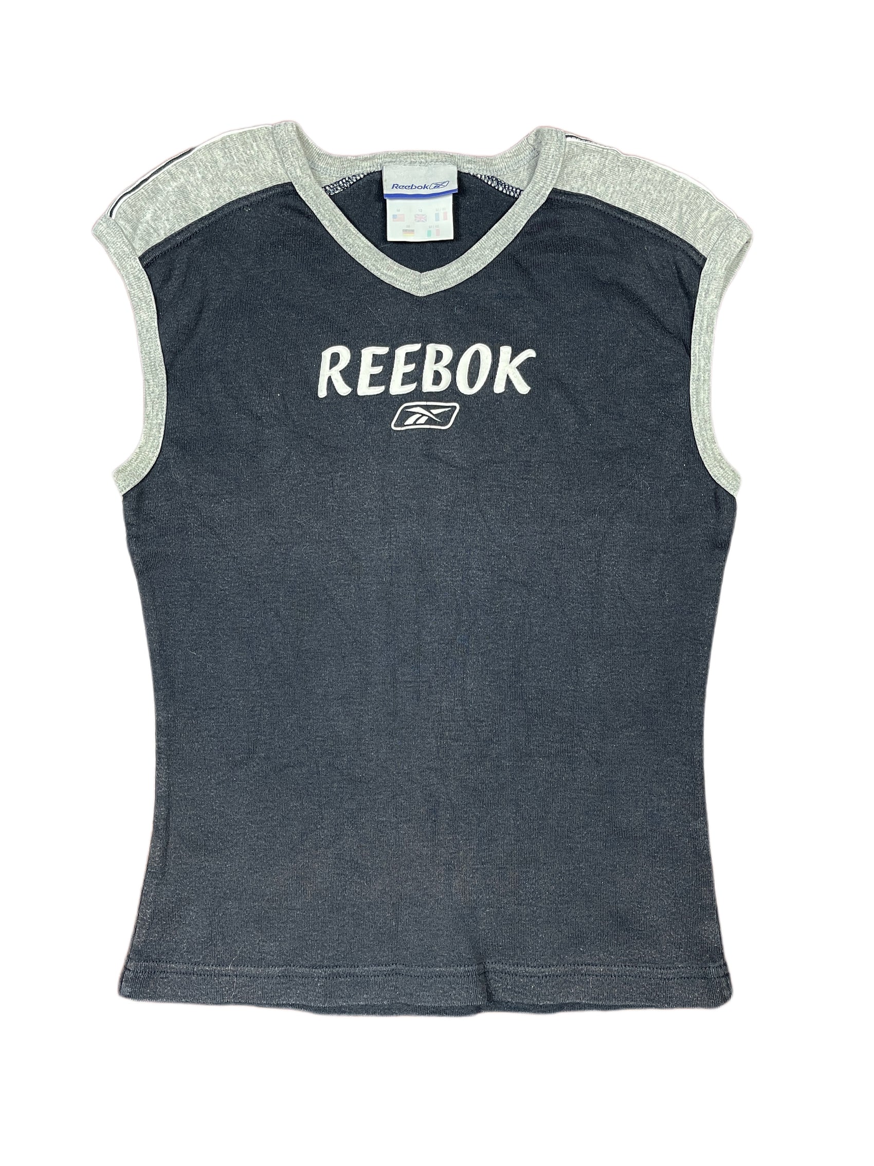 Y2k Reebok Sleeveless Top Navy - S