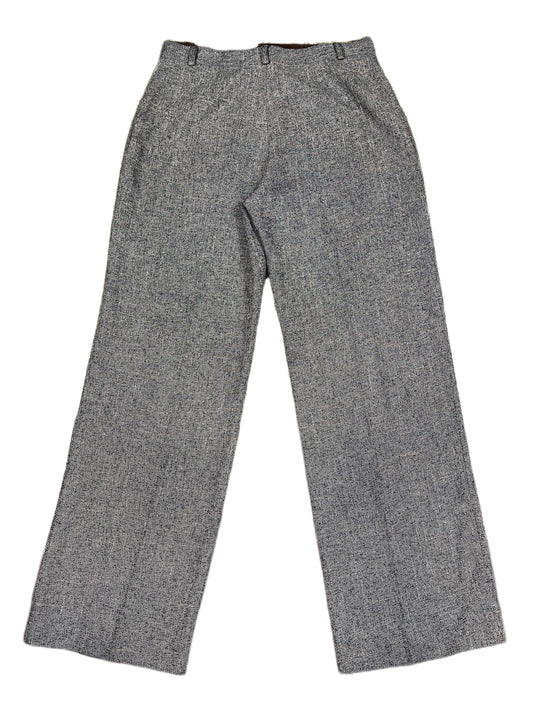 Vintage Carol Wide Cloth Pants Brown Black - XL