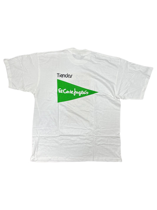 Vintage Marathon Girona T-Shirt White 90s XL