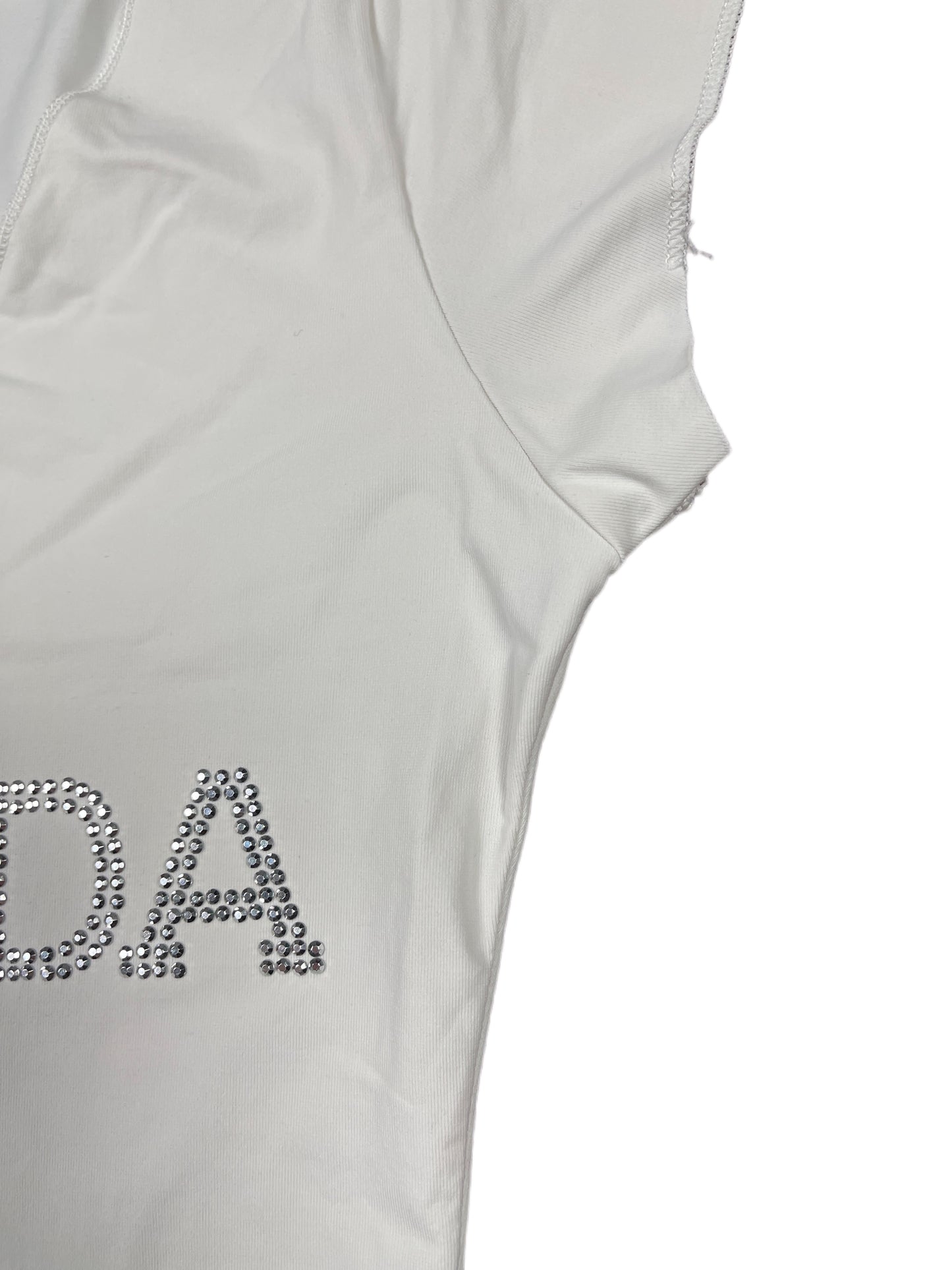 Y2k Coconuda Short Sleeve Top White - L