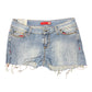 Y2k Liu Jo Denim Hot Pants Shorts Blue - L