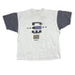 Vintage Adidas 1990s Boxy T-Shirt White Gray - XL