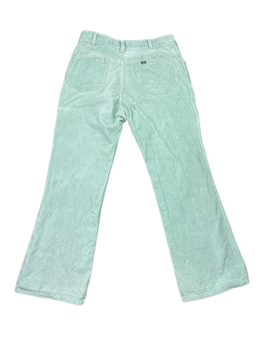 Vintage Lois COrduroy Pants Mint Green - S