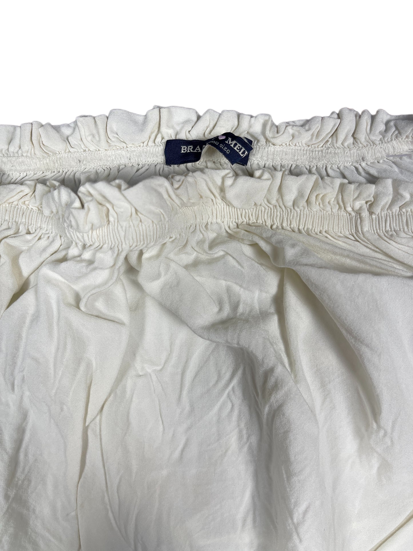 Brandy Melville Crop Top White - S