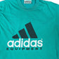 Vintage 90s Adidas Equipment T-Shirt Green - S