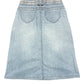 Vintage KYL Denim Skirt Blue - XXXXL