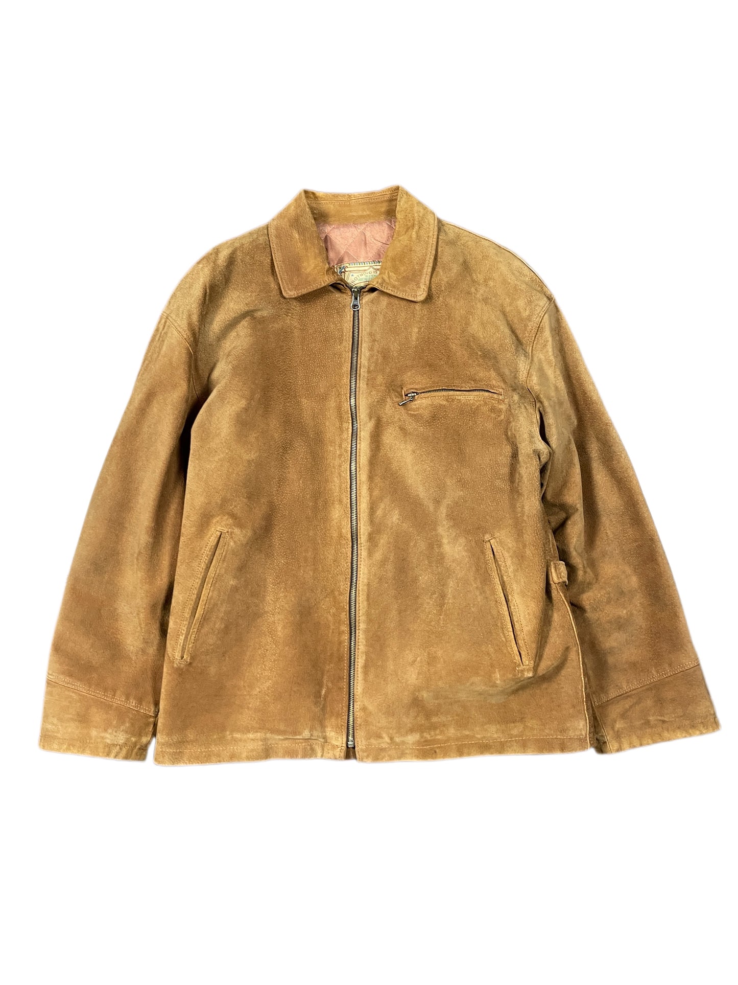 Vintage Howie & Son Wild Leather Jacket Brown - S
