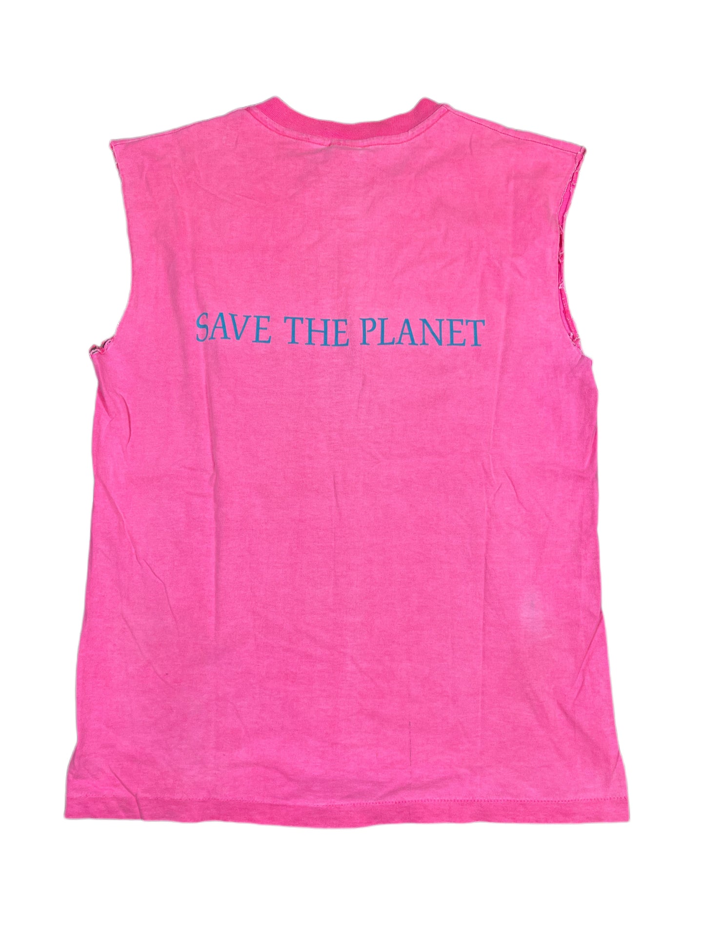 Vintage Hard Rock Cafe Dallas Tank Top Pink - XL