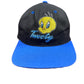 Vintage Tweety 1997 Looney Tunes Warner Bros Cap Blue Black