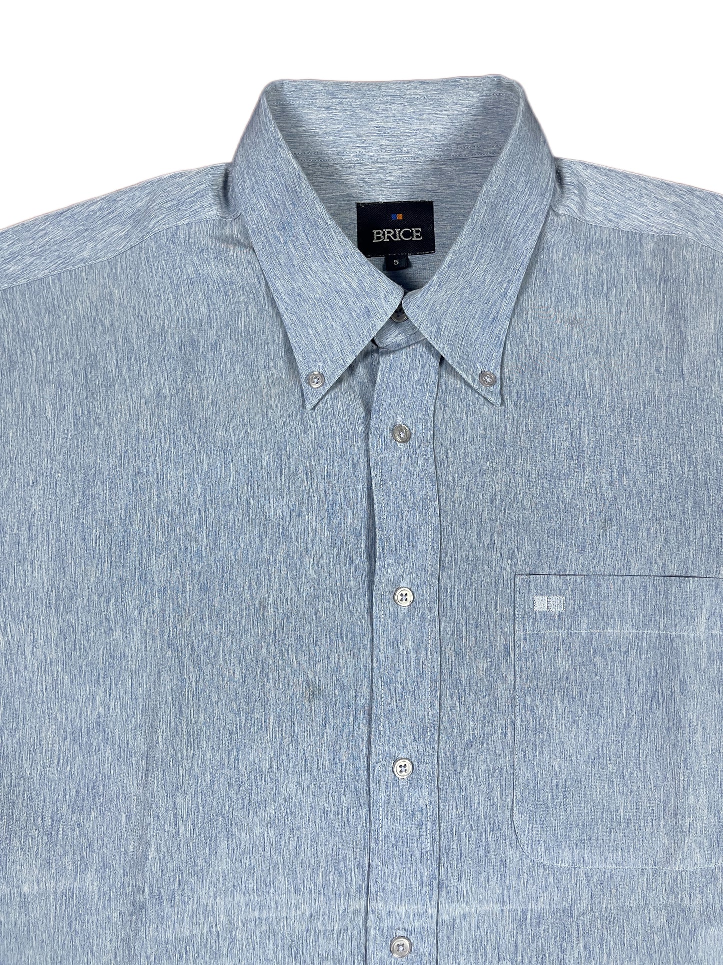 Brice Short Sleeve Shirt Blue - XL/XXL