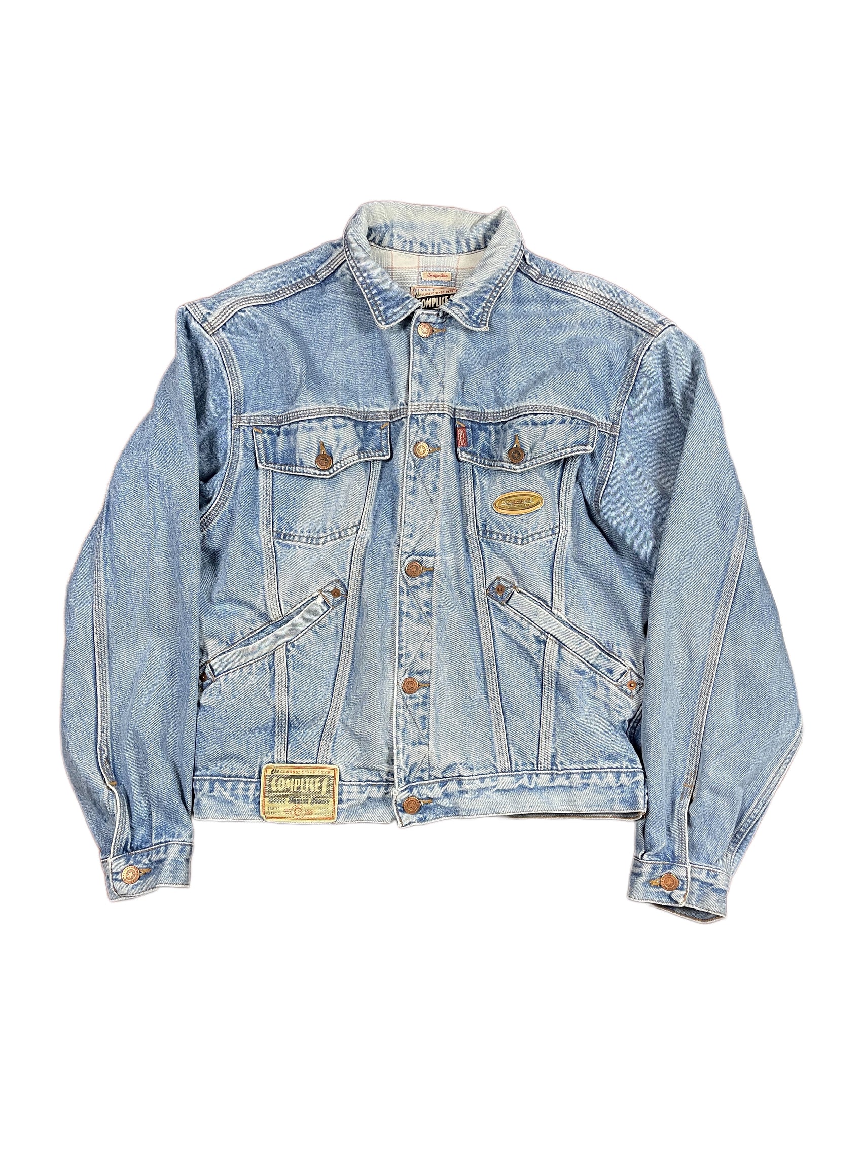 Vintage Complices Denim Jacket Blue - M