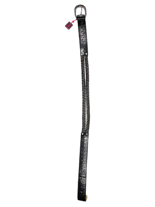 Y2k Playboy Belt Black 2004