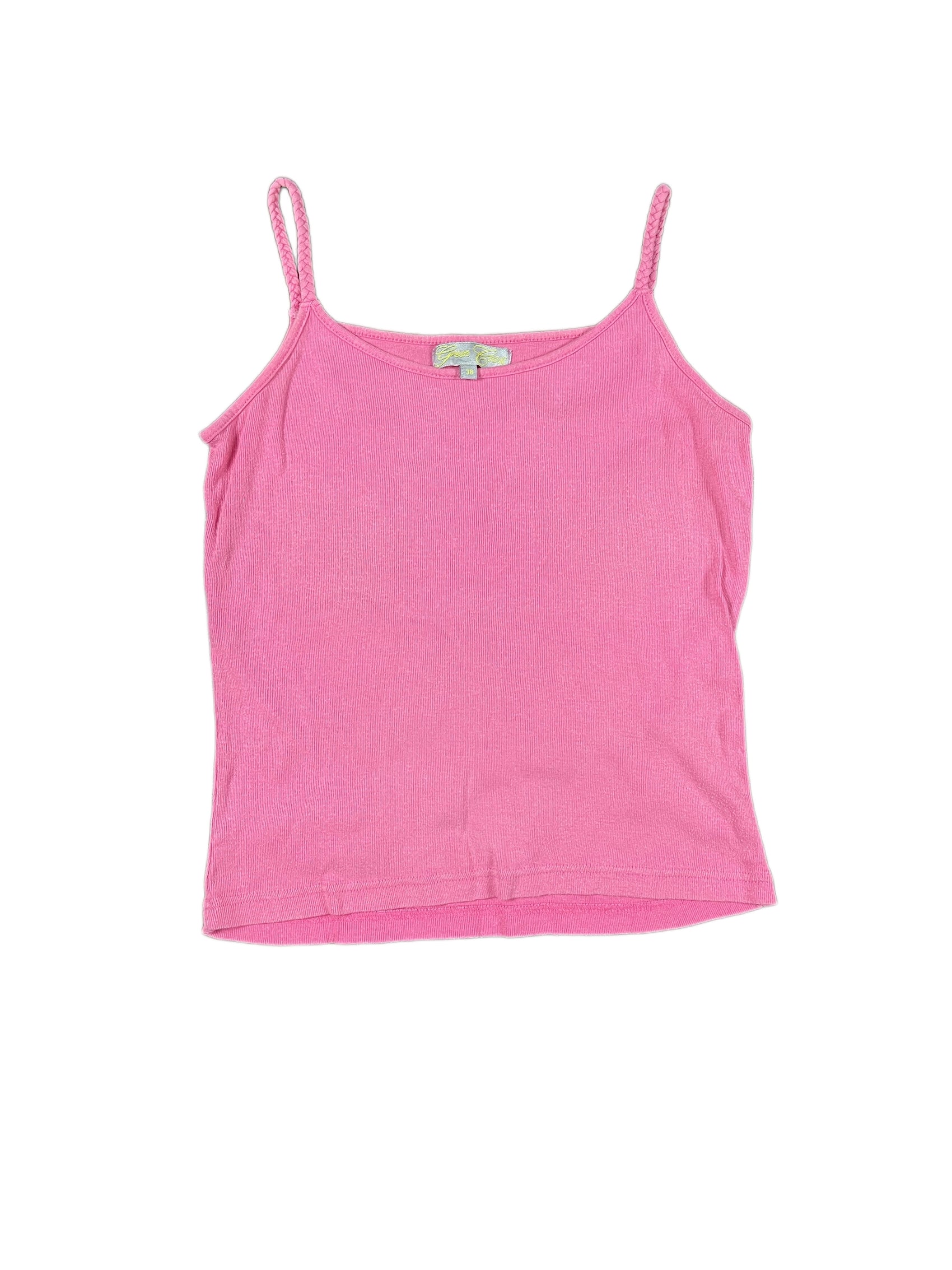 Y2k Green Coast Sleeveless Top Pink - M