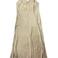 Vintage Made in Italy Sleeveless Dress Gold - XXL/XXXL